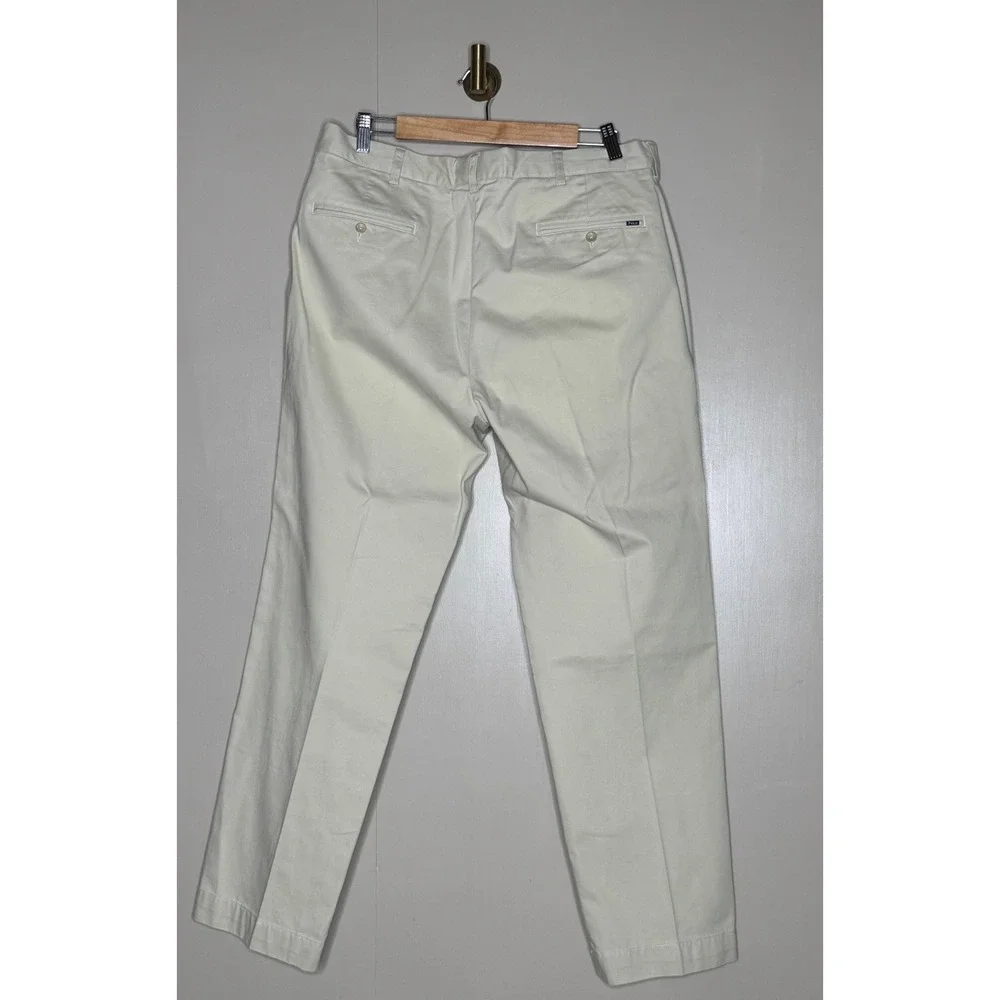 Polo Ralph Lauren Chino Pants Men's 36x30 Ivory Classic Straight Leg